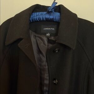 London Fog Men's Dark Brown Trench Coat